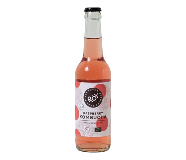 Produktfoto zu Himbeer Kombucha 0,33l