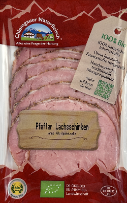 Produktfoto zu Pfeffer-Lachsschinken geschnitten 70g