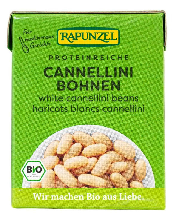 Produktfoto zu Cannellini Bohnen Tetra Pak 380g