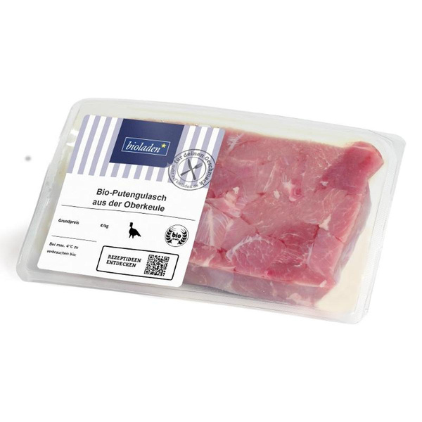 Produktfoto zu Putengulasch an der Oberkeule ca. 400g