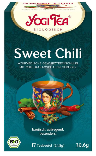 Produktfoto zu Yogi Sweet Chili Tee 17x1,8g