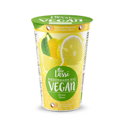 Produktfoto zu Veganer Lassi Zitrone 230g