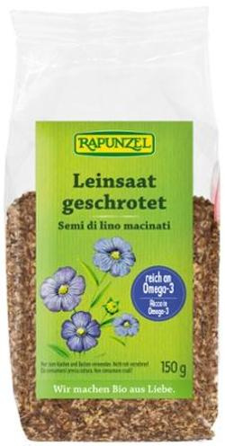 Produktfoto zu Leinsaat geschrotet 150g