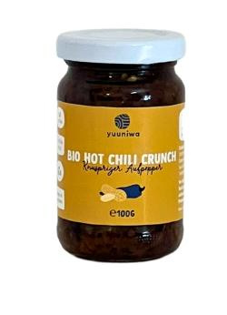 Produktfoto zu Hot Chili Crunch 130g - größeres Glas gleicher Preis