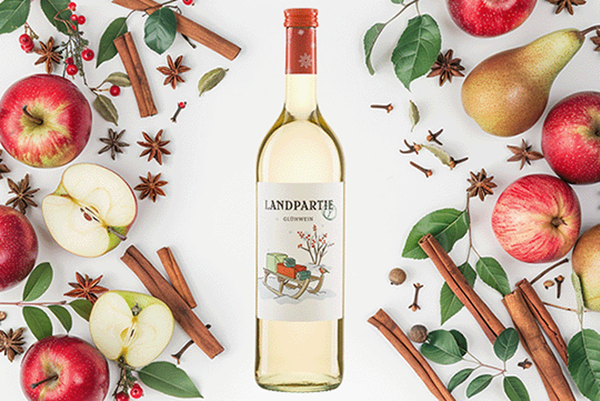 Produktfoto zu Landpartie Glühwein Weiß 0,75l