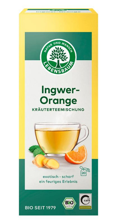 Produktfoto zu Ingwer-Orange Tee 20x2g