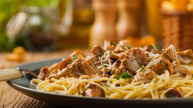 Rezeptbild für Pasta mit Pfifferlingen