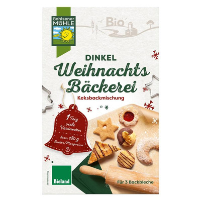 Produktfoto zu Dinkel Weihnachtsbäckerei 450g