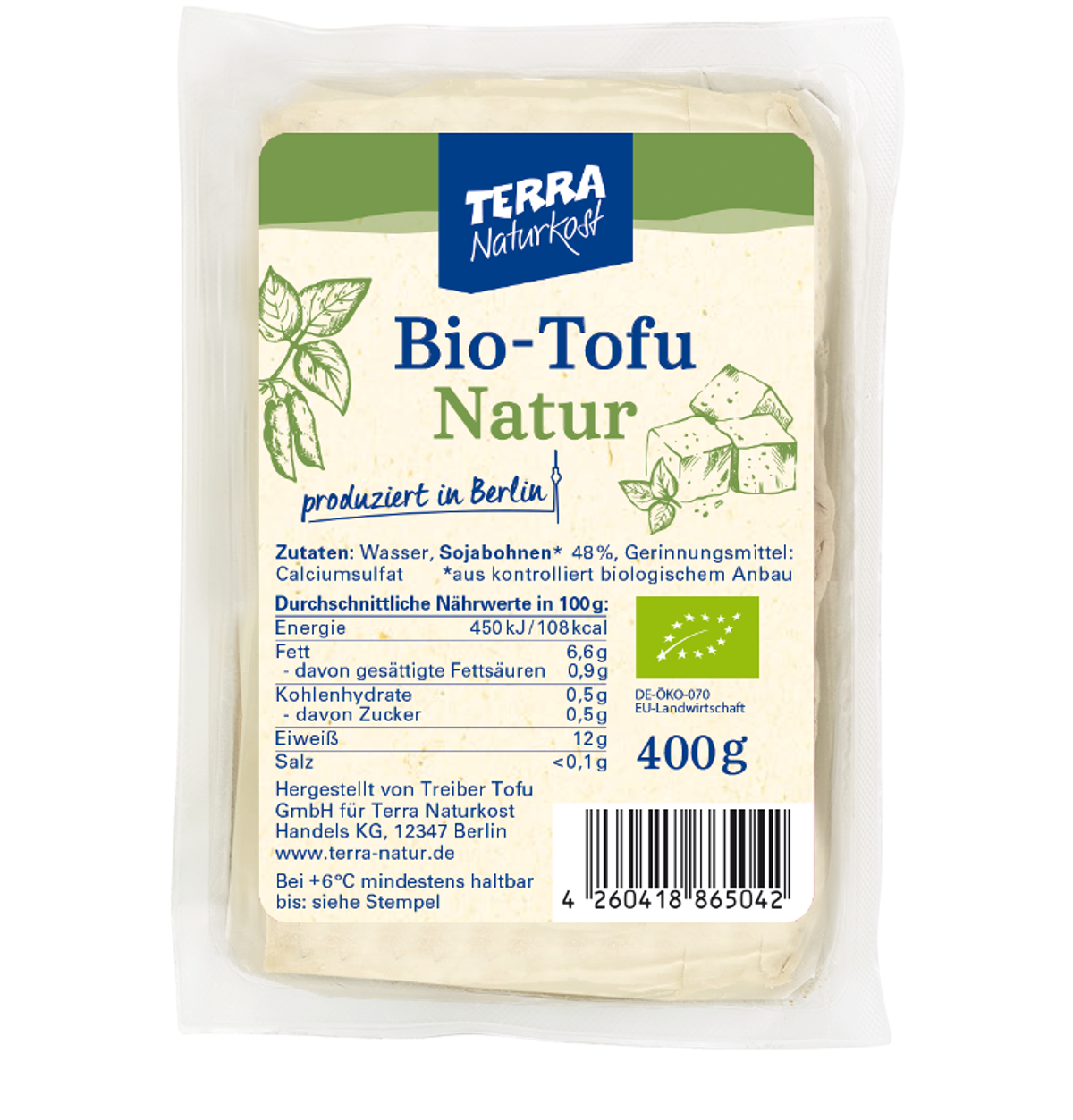 Tofu natur 400g