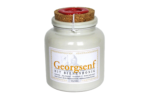 Produktfoto zu Georgsenf mit Honig 250ml