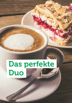 Produktfoto zu Kuchen und Kaffee gehören einfach zusammen. Entdecke unseren Kaffee und finde deinen Favoriten.