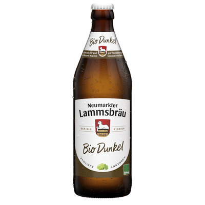 Produktfoto zu Lammsbräu Bio Dunkel 10x0,5l