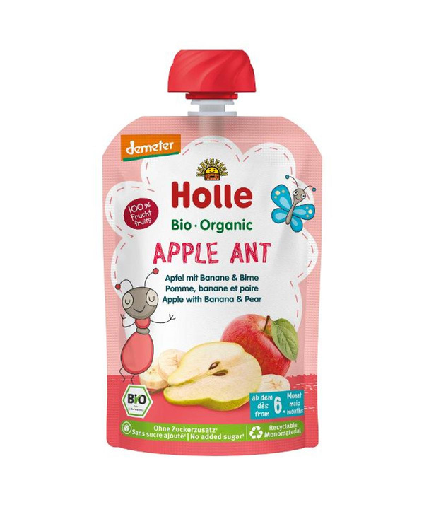 Produktfoto zu Pouchy Apple Ant - Quetschi 100g
