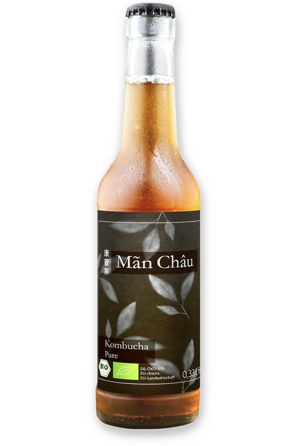 Produktfoto zu Kombucha Man Chau 0,33l