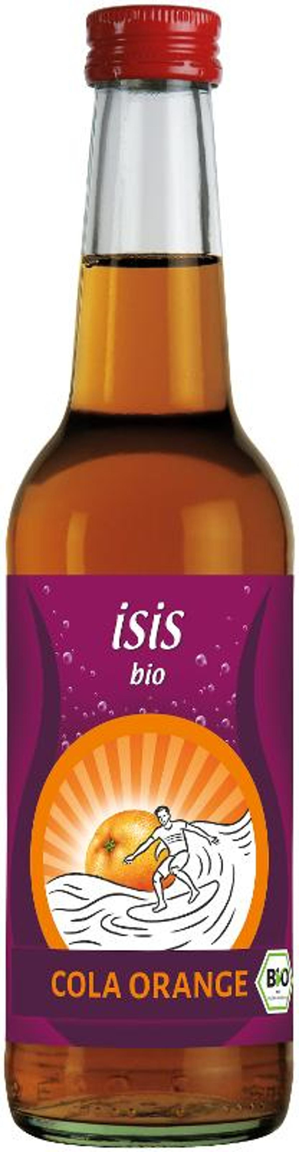 Produktfoto zu Isis Cola Orange 12 x 0,33l