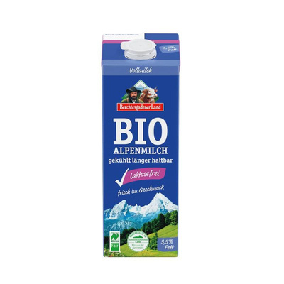 Produktfoto zu Frischmilch - laktosefrei 3,5% 1l