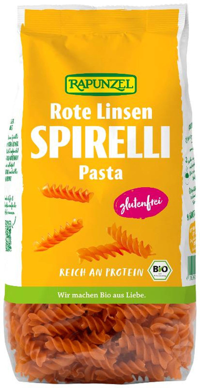 Produktfoto zu Rote Linsen Spirelli 250g