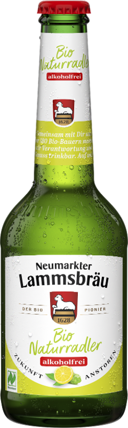 Produktfoto zu Lammsbräu Radler alkoholfrei 10 x 0,33l