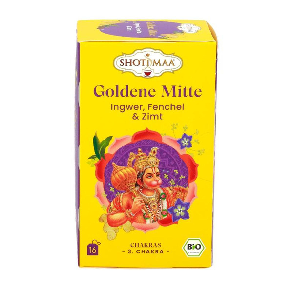 Produktfoto zu Goldene Mitte Tee 16x2g