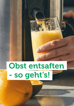 Produktfoto zu Du möchtest dein Obst & Gemüse entsaften? Hier erfährst du alles, was du wissen musst!