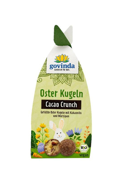 Produktfoto zu Osterkugeln Cacao Crunch 50g