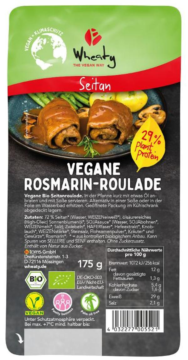 Produktfoto zu Vegane Rosmarin-Roulade 175g