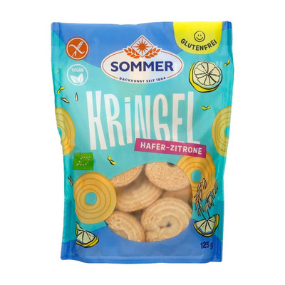 Produktfoto zu Hafer Zitronen Kringel 125g