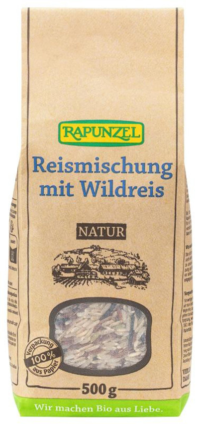 Produktfoto zu Reismischung mit Wildreis 500g