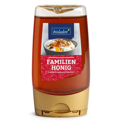 Produktfoto zu Familienhonig flüssig Spenderflasche 250g