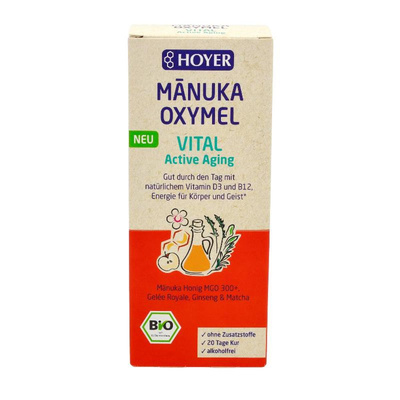 Produktfoto zu Manuka Oxymel Vital Aktiv 200ml