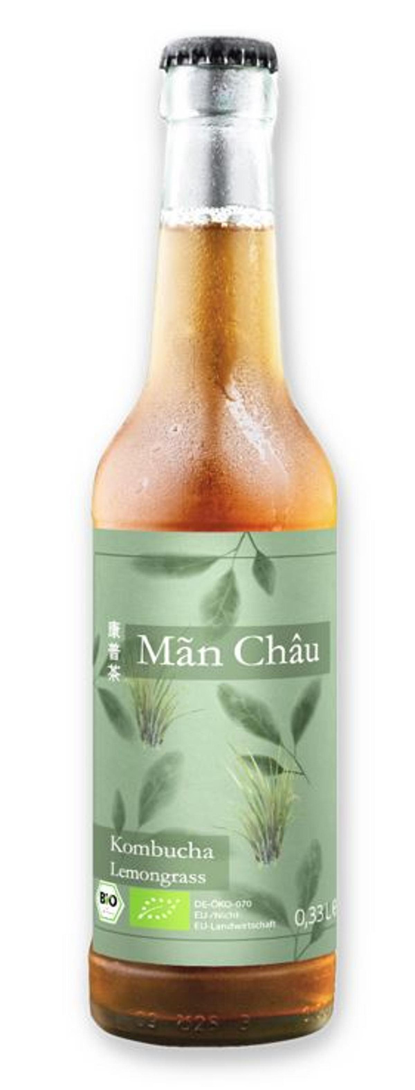 Produktfoto zu Kombucha Lemongrass 0,33l - kurzes MHD