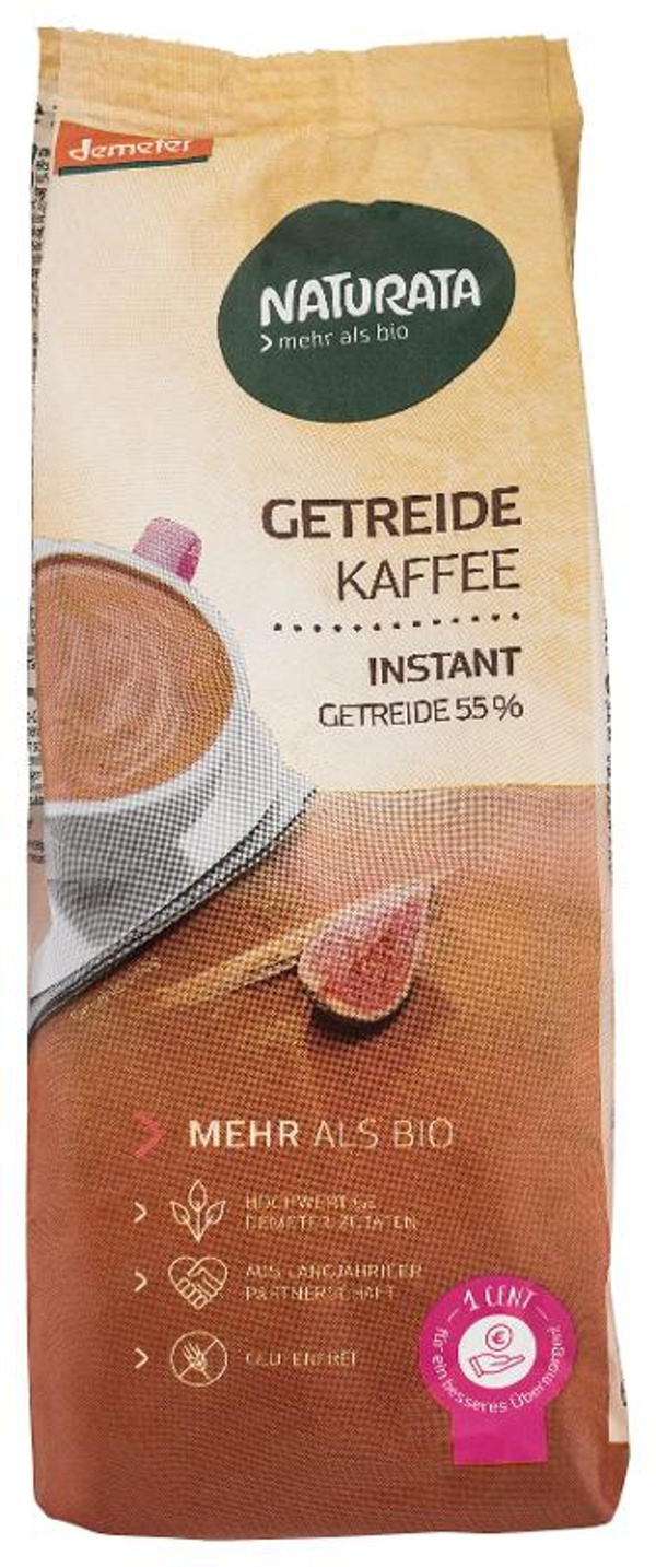 Produktfoto zu Getreidekaffee Instant Nachfüllbeutel 200g