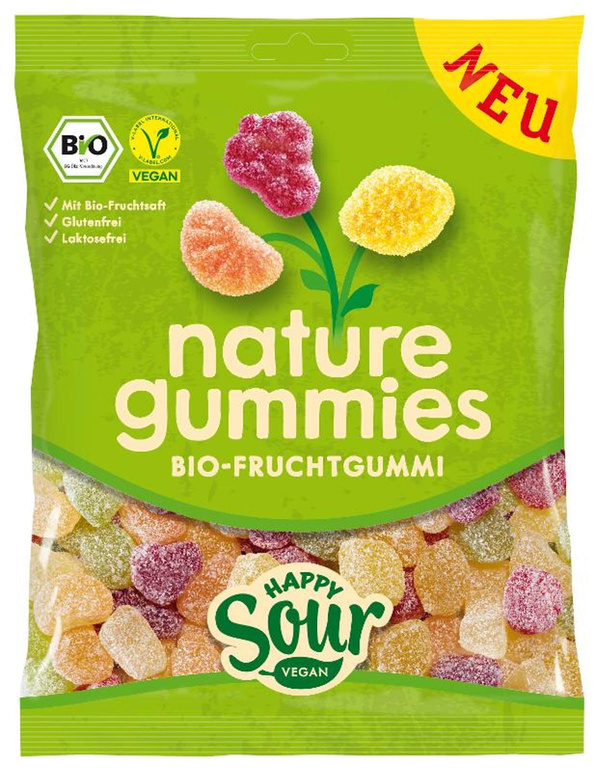 Produktfoto zu Nature Gummies Happy Sour 120g