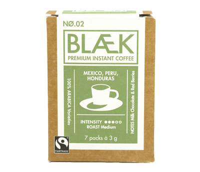 Produktfoto zu Instant Coffee Medium Roast, Box 7 Sachets