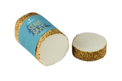 Produktfoto zu Ziegenrolle mit Senfschrot
