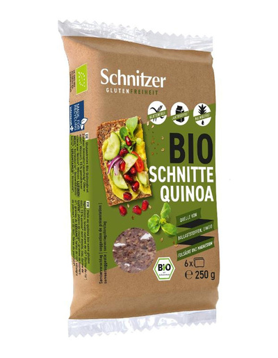 Produktfoto zu Schnitte Quinoa glutenfrei 6x250g