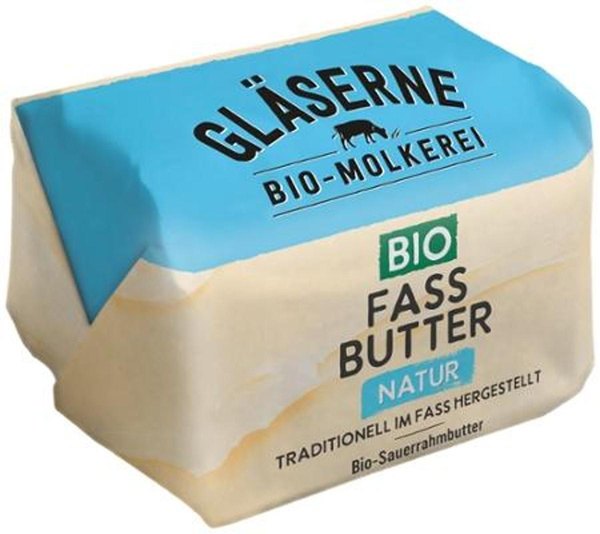 Produktfoto zu Fassbutter natur Sauerrahm 250g