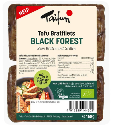 Produktfoto zu Bratfilets Black Forest 160g (2 Stück)
