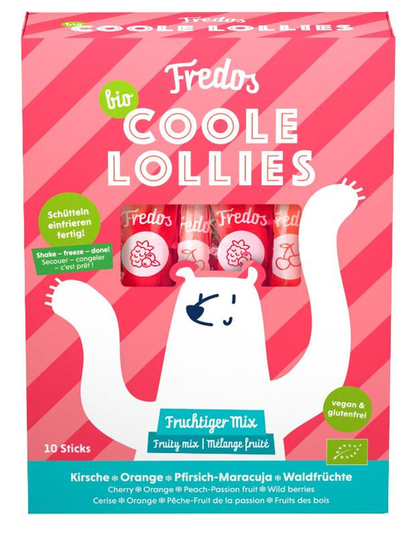 Produktfoto zu Coole Lollies FRUCHTIG,  Wassereis 10 x 30ml
