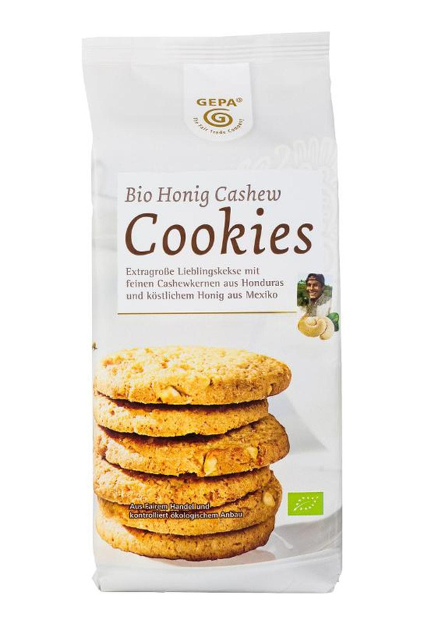 Produktfoto zu Honig Cashew Cookies 150g