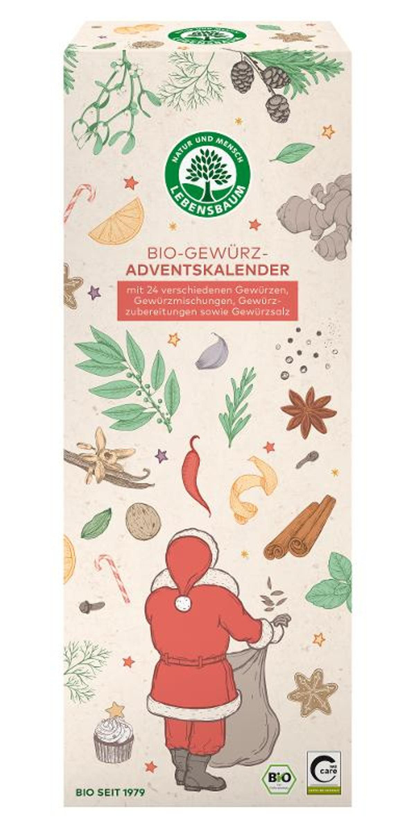 Produktfoto zu Gewürz Adventskalender 24 Btl