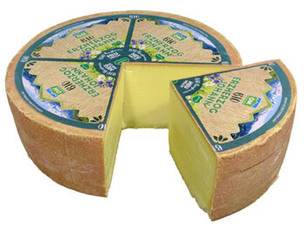 Produktfoto zu Erzherzog Johann Heumilchkäse, 6 Monate gereift
