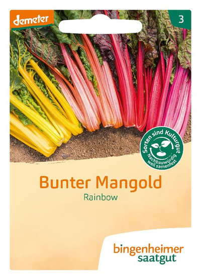 Produktfoto zu Saatgut Bunter Mangold Rainbow
