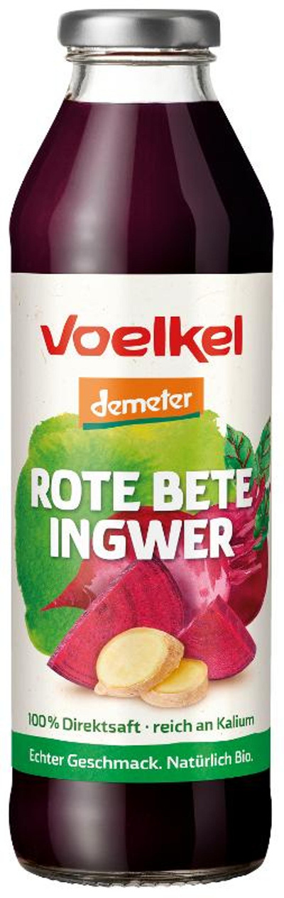 Produktfoto zu Rote Bete Ingwer Saft 8 x 0,5l