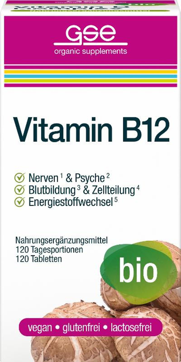 Produktfoto zu Vitamin B12 Compact 120 Tbl