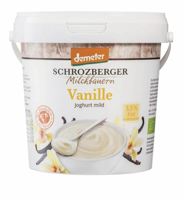 Produktfoto zu Joghurt Vanille 3,5% 1kg