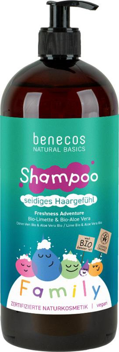 Produktfoto zu Shampoo FAMILY Freshness Adventure Limette Aloe Vera 950ml