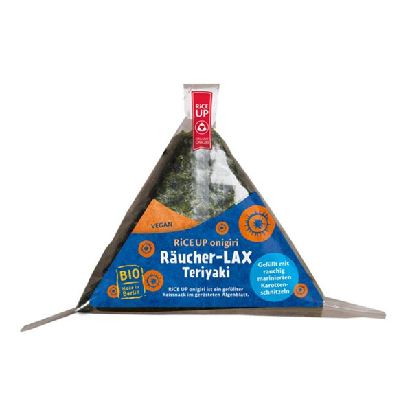 Produktfoto zu Onigiri Räucher-LAX Teriyaki 120g