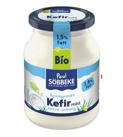 Produktfoto zu Söbbeke Kefir mild 1,5% extra cremig 500g