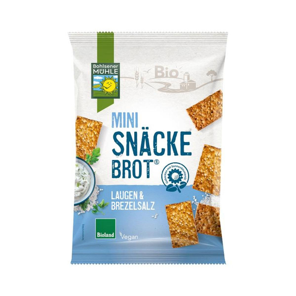 Produktfoto zu Mini Snäcke Laugen Salz 95g
